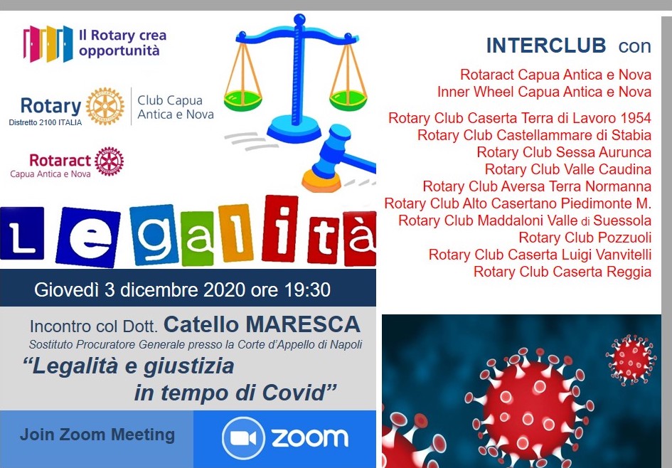 locandina rotary del 3 dicembre