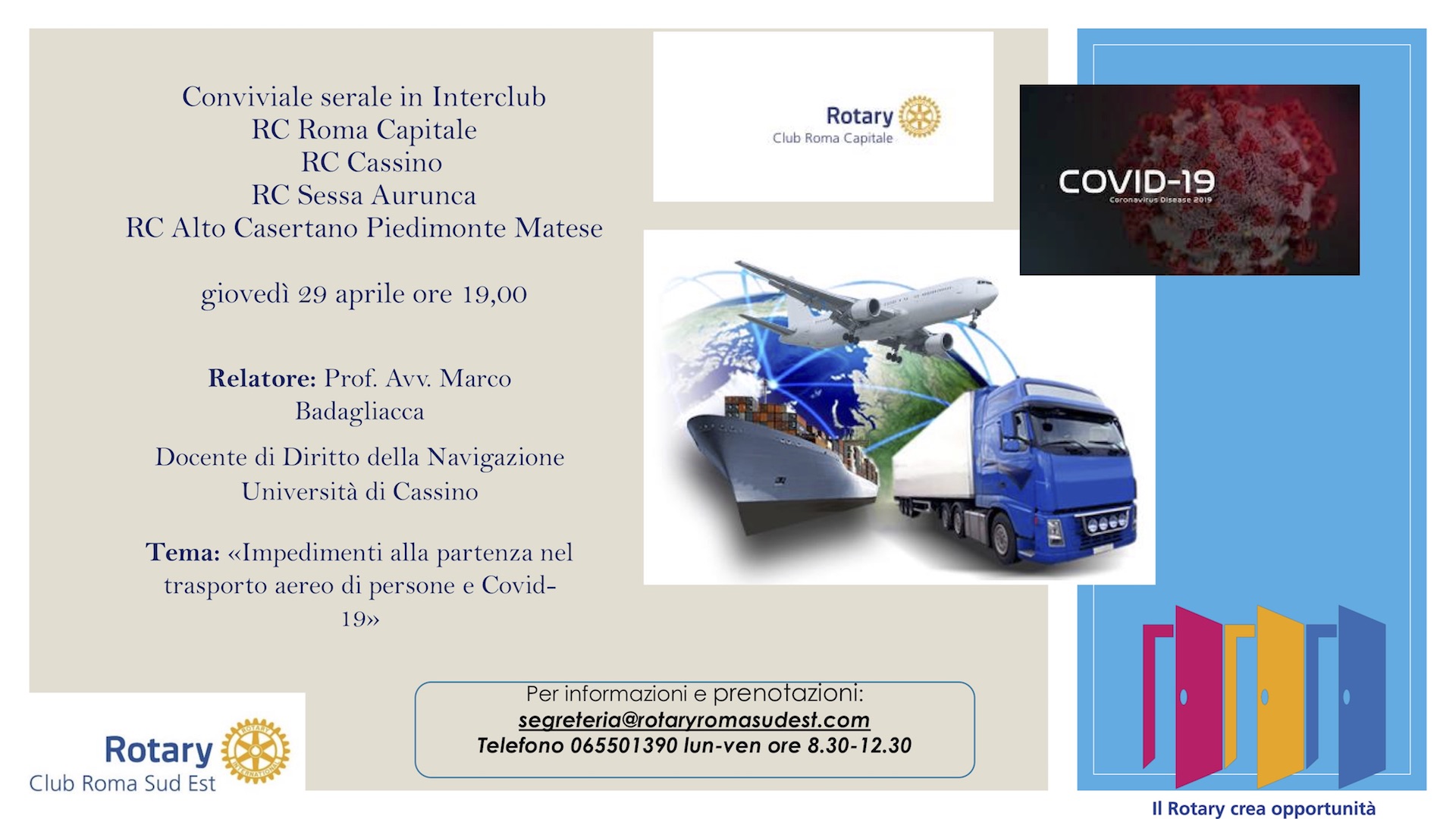 Conviviale serale Badagliacca